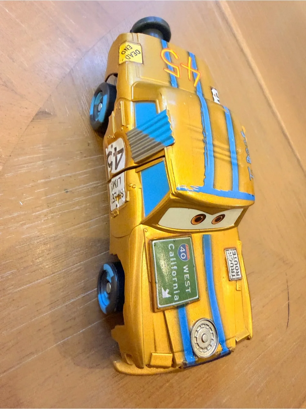 Disney Pixar Cars 3 T-BONE #45 Thunder Hollow Demolition Derby